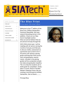 SIATech Gainesville newsletter 2016 charter high school