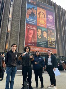 SIATech South Bay High School students attend a field trip to the theater