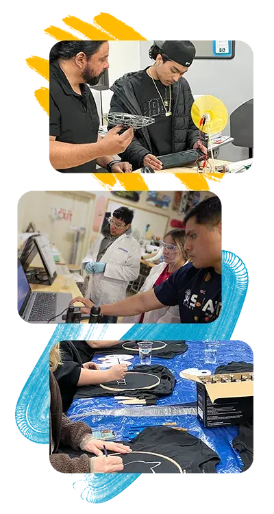Examples of Career Pathways and Paxton Patterson Labs at SIATech