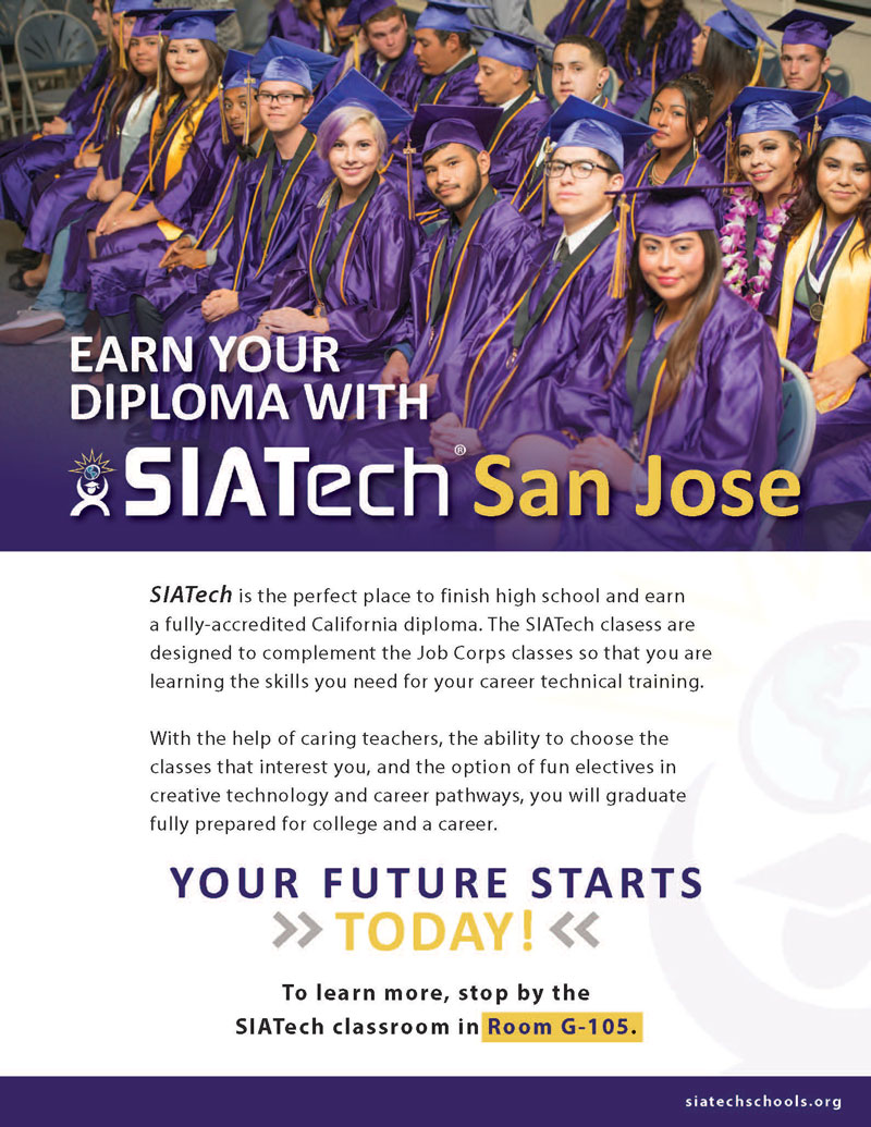 SIATech San Jose High School Job Corps