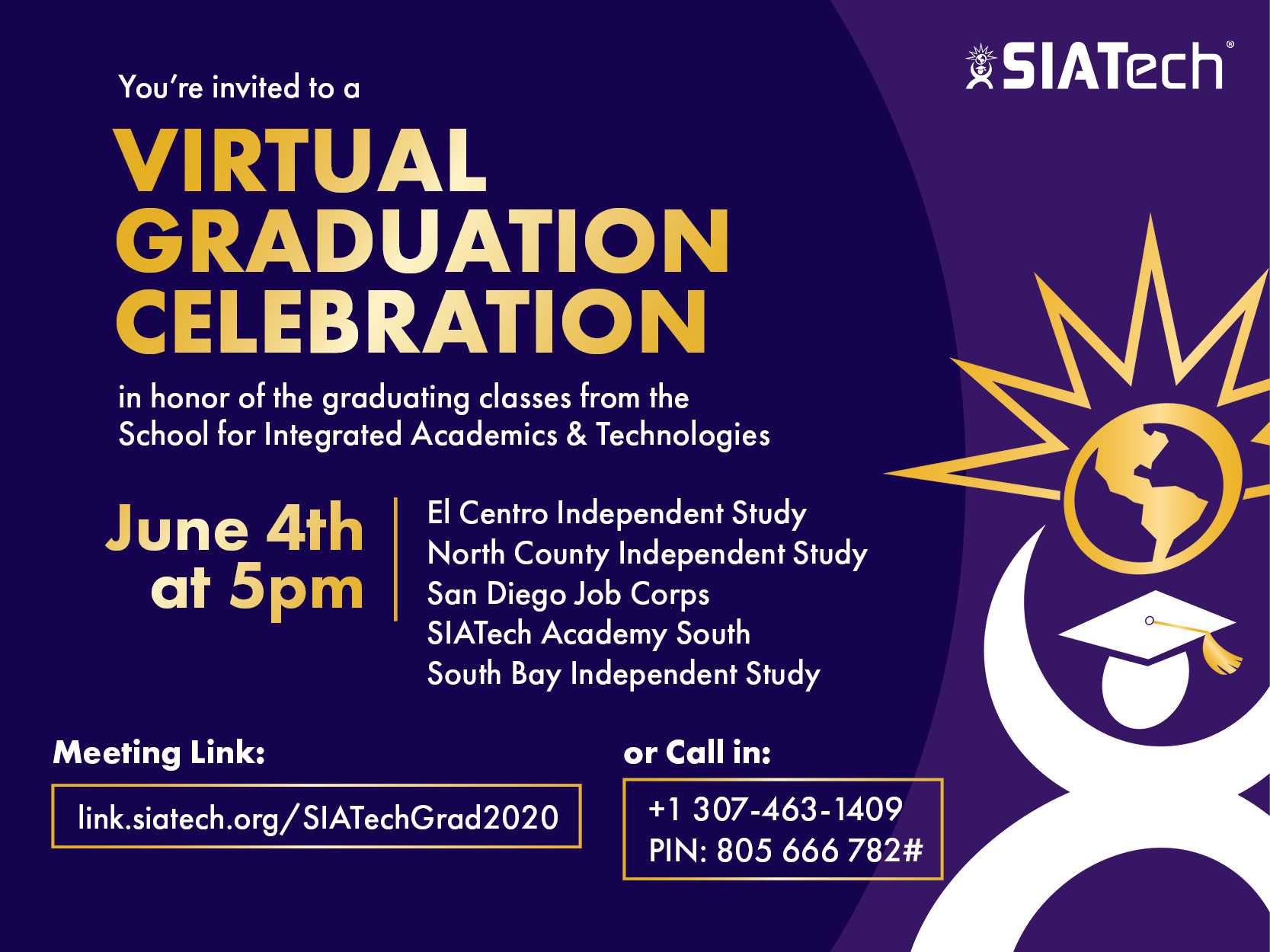 SIATech Virtual Graduation