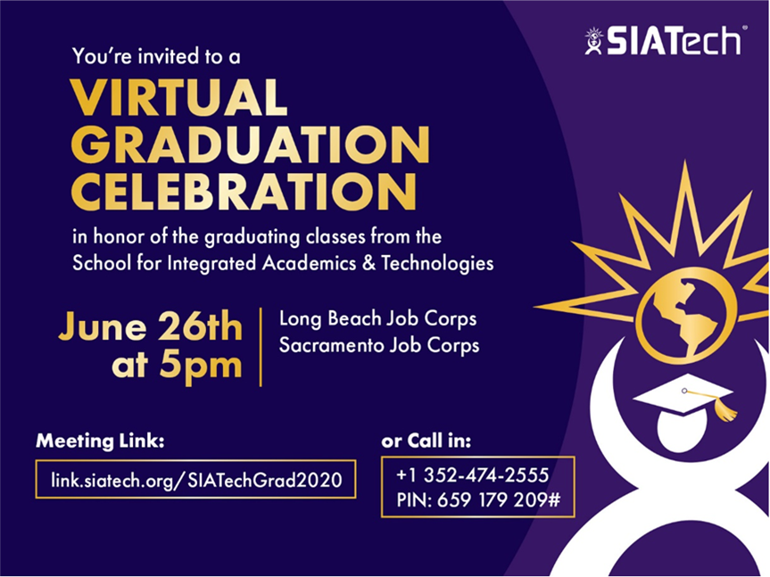 SIATech Virtual Graduation