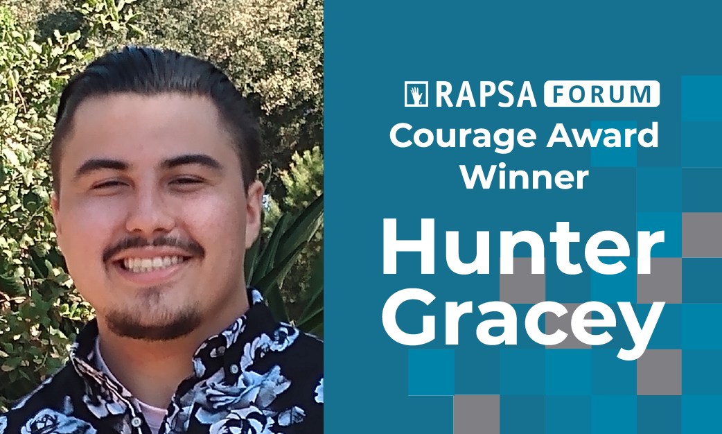 RAPSA Courage Award Winner Hunter Gracey