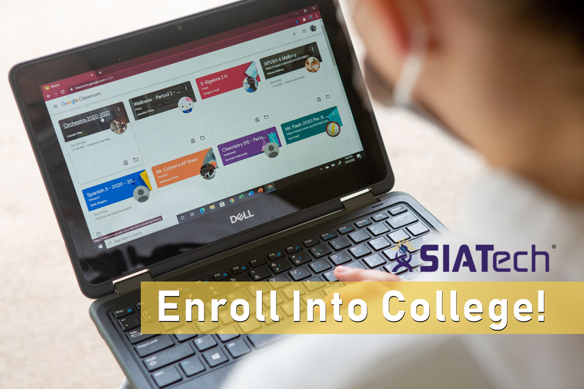 SIATech Enroll Into College