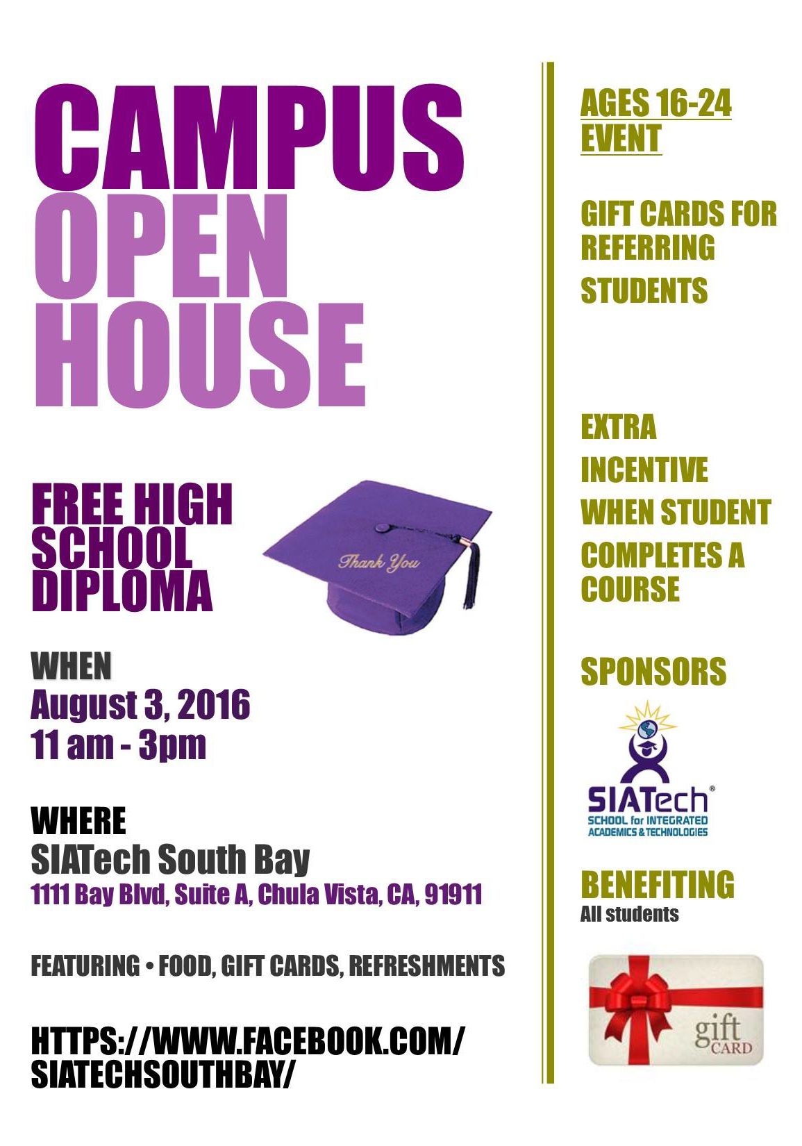SIATech South Bay Campus Open House